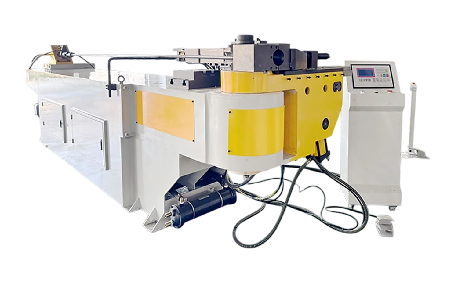 Hydrauliczna giętarka do rur serii NC M ze sterowaniem trzpieniem
