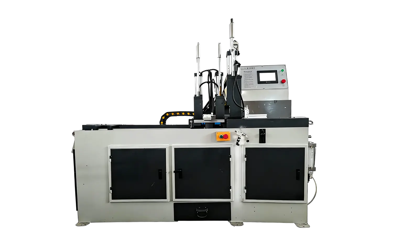 Precyzyjna, w pełni automatyczna hydrauliczna maszyna do cięcia aluminium serii CNC360